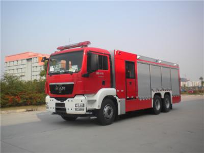 China vehículo comercial del equipo del fuego de los coches de bomberos del chasis del hombre 6x4 con el equipo 168 en venta