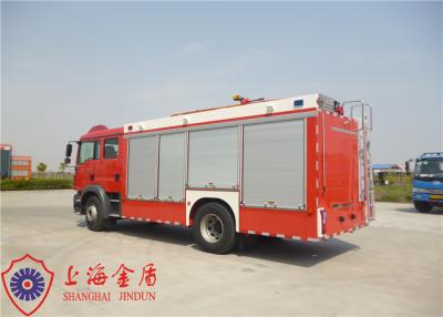 China 4x2 Drive CAFS Fire Truck TGSM Standard Cab With Compressed Air Foam System for sale