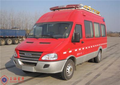 China Seven Seats Fire Command Vehicles Rear Overhang 1680mm With Mounted Electric Generator for sale