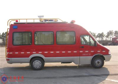 China 4×2 Drive Max Speed 115KM/H Emergency Fire Command Vehicles with 7 Seats for sale