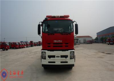 Chine puissance du camion de pompiers 257KW de délivrance de mousse d'entraînement 6x4 avec la double cabine de structure de rangée à vendre