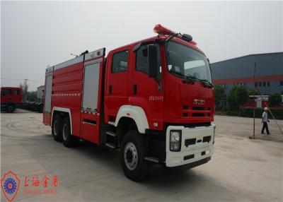 China 6x4 Drive Foam Commercial Fire Trucks With YTQ 590K Sandwich Type PTO for sale