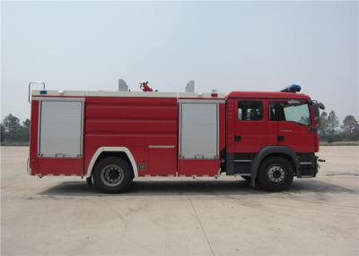 China Coche de bomberos de la oferta de la agua ligera del peso de vehículo grueso 15330kg con el motor de cuatro tiempos en venta