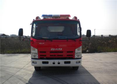 China 4x2 Driving Light Rescue Fire Trucks with Lifting Light System and 50kw Generator for sale