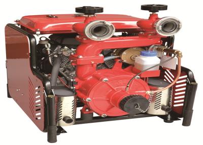 China Two Stage High Pressure Water Pumps For Fire Fighting Middle Flow Double Cylinder for sale