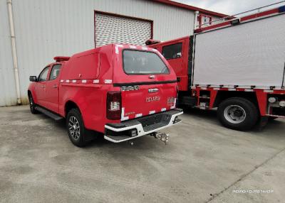 Chine 2780ml le déplacement 5 embraye le camion de pompiers sec de la poudre 3600rpm à vendre