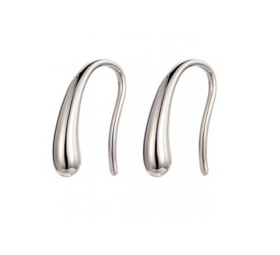 China Small Simple Jewelry Design 100% 925 Silver Drop Earring Fashion Lady Silver Jewelry Pin Earrings Studs for sale