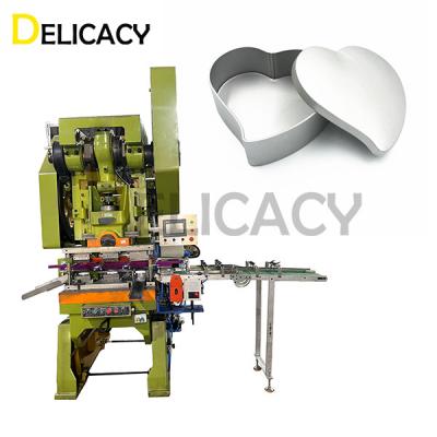 Chine Machine de fabrication de boîtes en fer blanc en forme de cœur Équipement de production de boîtes en fer blanc à vendre
