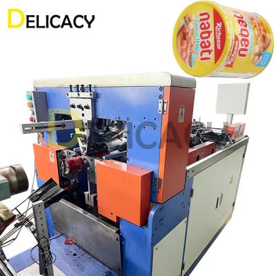China Seamlessly Create Flawless Biscuit Cans Making Machine With The Body Locking Machine  Mastering The Art Of Sealing Efficiency à venda