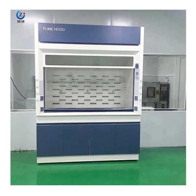 China Laboratory Steel Fume Hood Cupboard With Adjustable Speed Fan for sale