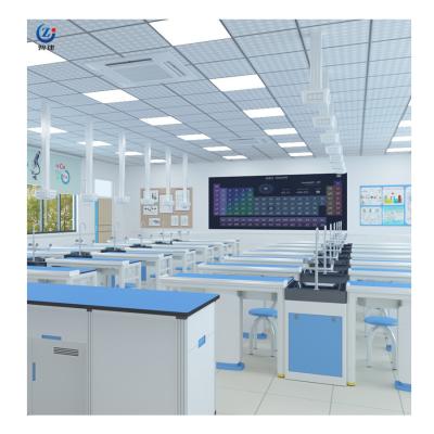 China Aluminum Plastic Biology Lab Furniture Anti Alkali Working Table for sale