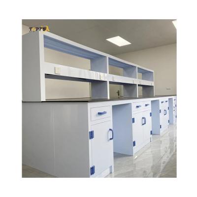 China Cabinet Customized Polypropylene Lab Bench Durable High Performance for sale