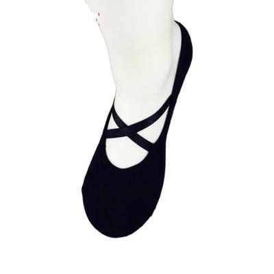 China China Antibacterial Pilates Yoga Custom Lady Non Show Socks With Grips Wholesale Manufacturer for sale