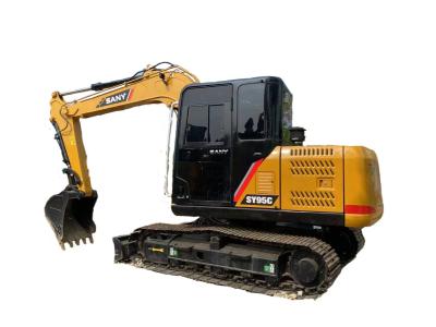 China Mini 9 Ton Used Sany Excavator Sany 95C Used Excavator For Construction Machinery for sale