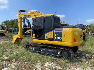 Chine Komatsu PC130 Mini-Excavatrice de seconde main 125000Kg 0,55M3 Excavatrice hydraulique à rampe à vendre