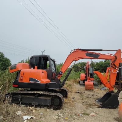China doosan dx60 doosan excavator used 5790mm Digging Height and  3805mm Digging Depth for sale