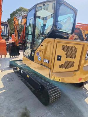 Chine CAT306 Machine de creusement utilisée 5530 mm Hauteur maximale de creusement à vendre