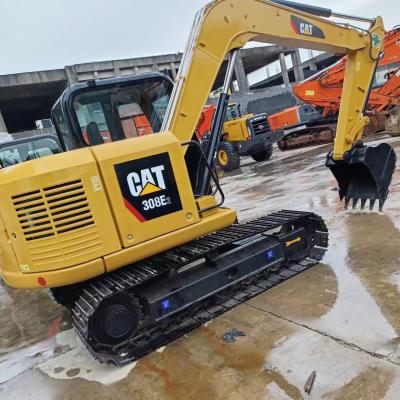 Chine Utilisé Caterpillar 308E Excavator Basse durée de travail Système hydraulique Caterpillar Petite taille à vendre
