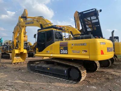 China Good Condition Used Komatsu Excavator PC 350 with 7380mm Max Digging Depth en venta