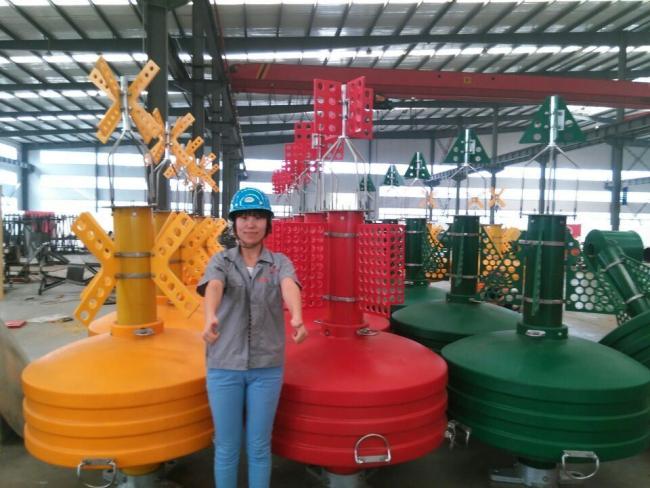 Marine Mark Polythylene Buoy with Mooring System