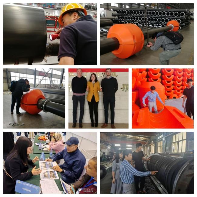 MDPE Floater, HDPE Pipe Floater, Sub-Surface Float and PE Floater for Dredging