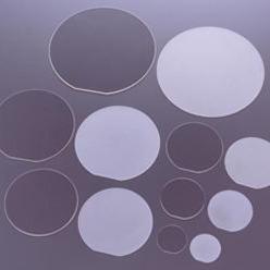 China Broad Transmission Sapphire Single Crystal Wafer For IR Optical Applications for sale