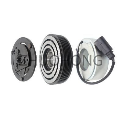 China OE NO. JH-COPUDZ003 Auto AC Compressor Pulley Clutch Kit 6PK 130MM 12V For VW FAW BORA 1J2 for sale