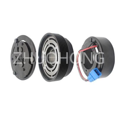 China SD-5H14 Auto AC Compressor Pulley Clutch Kit 6PK 120MM 12V For VW FAW JETTA 2000- 1.6 for sale