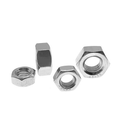 China Stainless steel hexagon nuts for sale