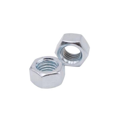 China Carbon steel hexagon nuts for sale