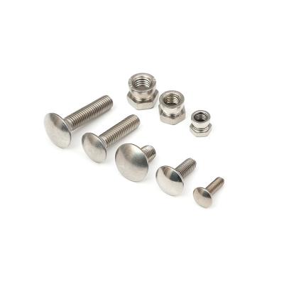 China Stainless steel carriage square neck screws bolt for sale