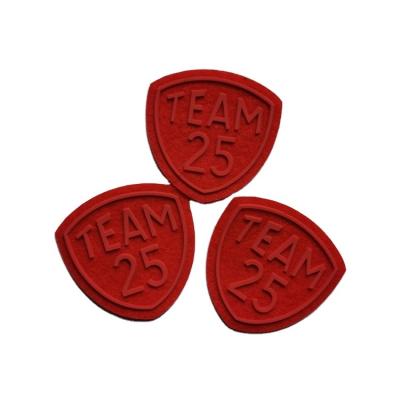 China Custom Waterproof 3D Logo Badge Heat Printed Transfer Silicone Logo Label Badge for sale