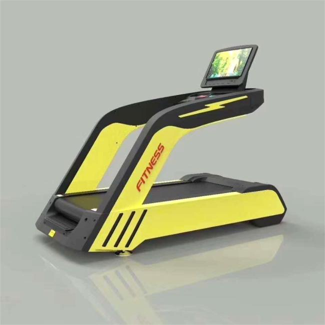 FY-9500A Commercial Treadmill side angle view