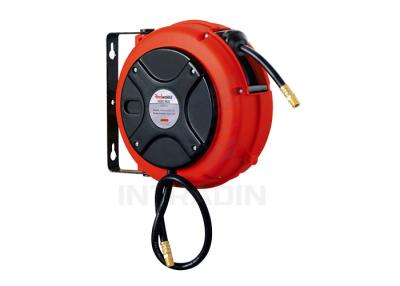 China Light Weight Plastic Air And Water Hose Reel / Retractable Water Hose Reel for sale