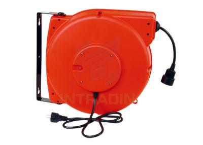 China Oil Proof Heavy Duty Retractable Electric Cable Reels Length 10m - 15m Cable for sale