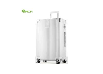 China Fashionable Travel Hardside Checked Luggage Spinner With Corner Protectors for sale