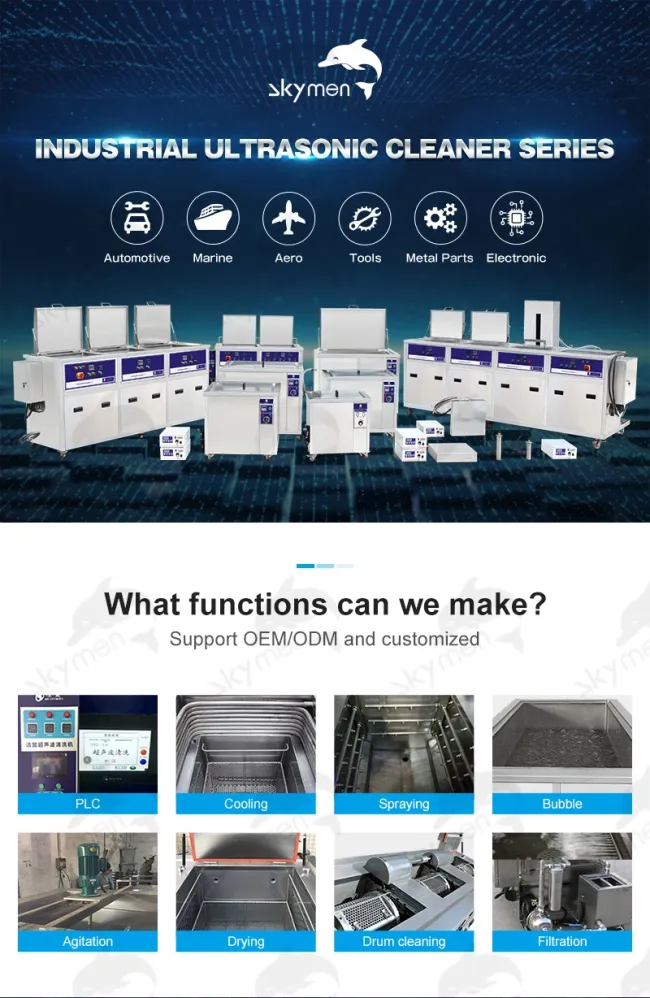 99liter Indsutrial Ultrasonic Cleaning Machine Single Frequency 40kHz Used for Surgical Instrument with 1500W Power