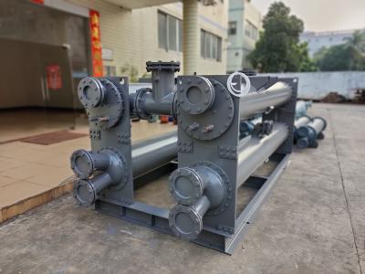China Ss316 Four Pass Heat Exchanger Evaporator Condenser In Four Circuits Refrigeration System for sale