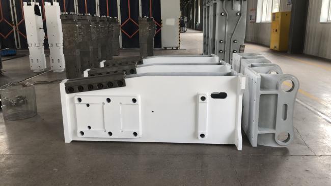 20CrMo Material Customization Martillo SB40 Box Silenced Type Hydraulic Rock Hammer Breaking for Mini Excavator 6
