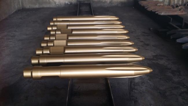 160-180kg/cm 2 Pressure Excavator Parts Hydraulic Crushing Hammer Wedge Chisel Tool 135mm 140mm for TOP Performance and Pressure 5