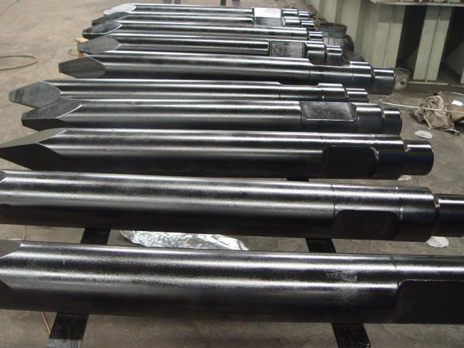 160-180kg/cm 2 Pressure Excavator Parts Hydraulic Crushing Hammer Wedge Chisel Tool 135mm 140mm for TOP Performance and Pressure 9