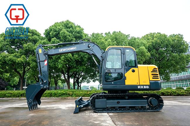 8 ton hydraulic excavator