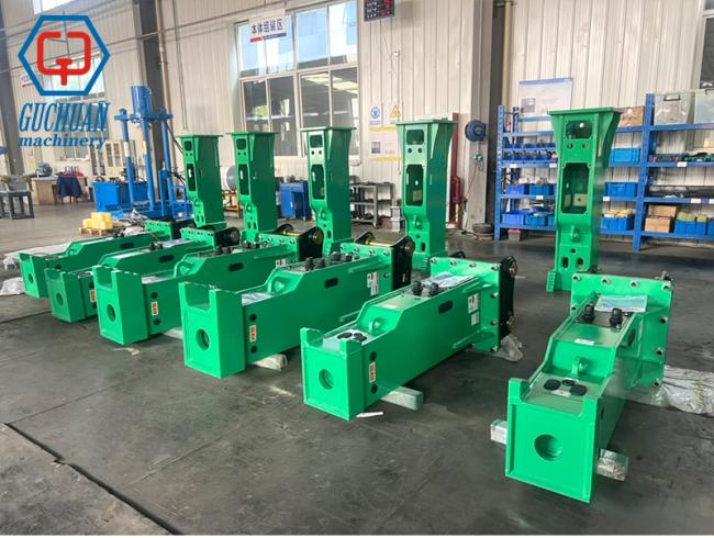 silent type hydraulic breaker for excavator