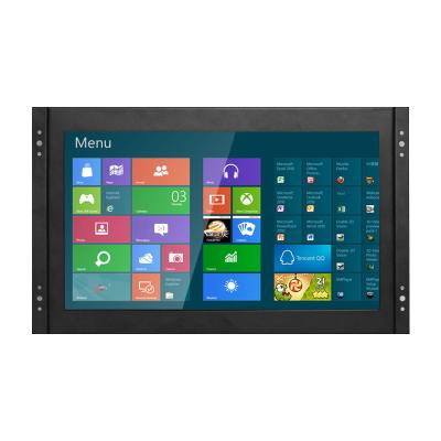 China Polcd 13.3 Inch Metal Case Industrial LCD Monitor Open Frame Touch Screen VGA HDMI for sale