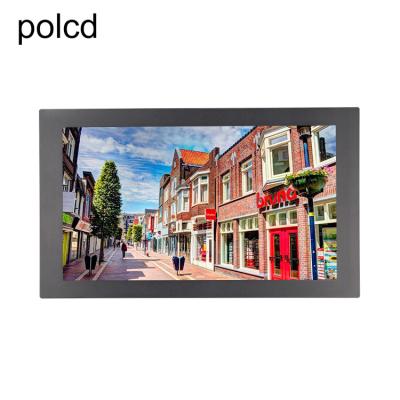 中国 Polcdは産業のために17.3インチによって埋め込まれる金属の箱の高い明るさ2K HDのタッチ画面LCD監察する 販売のため