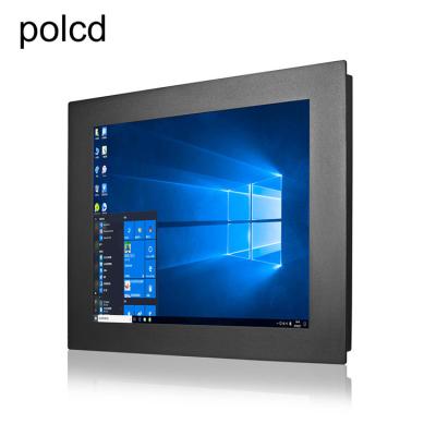 China Polcd 15 monitor Resistive alto industrial do tela táctil da exposição 1024*768 LCD TFT do brilho da polegada à venda