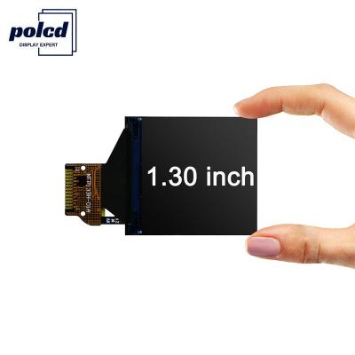 China Polcd 4 Wire Spi Tft Lcd Display 1.33 Inch 240x240 Ips Lcd ISO9001 for sale