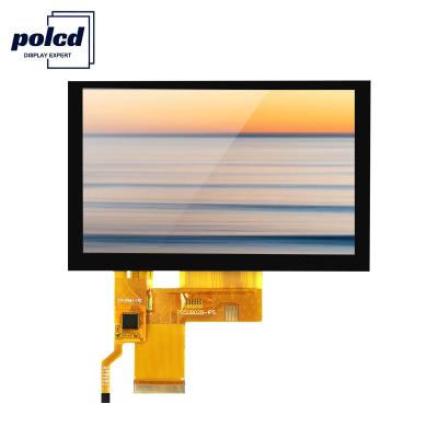 China Polcd ST7262 5 Inch Lcd Display 800X480 Tft Touch Screen 40 Pin for sale