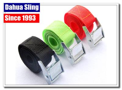 China Durable Adjustable Camo Ratchet Straps Polyester Webbing Belt Heat Resistance for sale