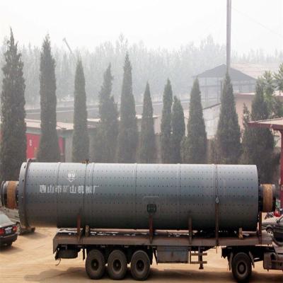 China Horizontal Dry Ball Mill Equipment 0.074mm-0.4mm Output Size for sale